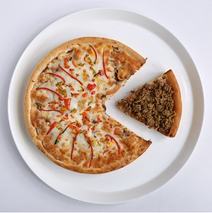 پیتزا گوشت وقارچ